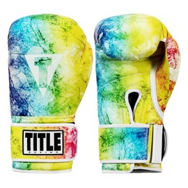 TITLE Boxing Limited Edition Tie Dye Bag Gloves - Boxing Gloves, Punching Bag Gloves, Kickboxing Gloves, Punching Gloves, Heavy Bag Gloves, Boxing Gloves Men, Boxing Gloves Women, Boxing Equipment