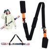 Ski Carry Strap, Skiing Skateboard Adjustable Shoulder Strap, Ski Pole