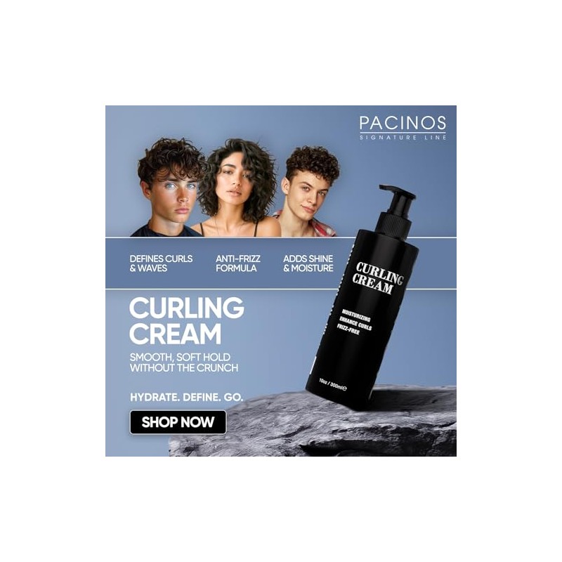 Pacinos Curling Cream - All Day Cream For Curly Hair