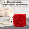Needle Knitting Woven Slipper Yarn - Single Thick Terylene Ice