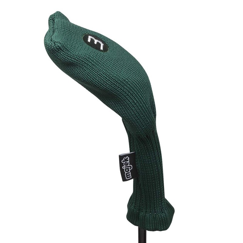 Majek All Hybrid Golf Club Green Headcover Set 3-SW. Neoprene