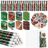 Maxdot 212 Pieces Rugby Party Favors Set, 24 Pencil 24