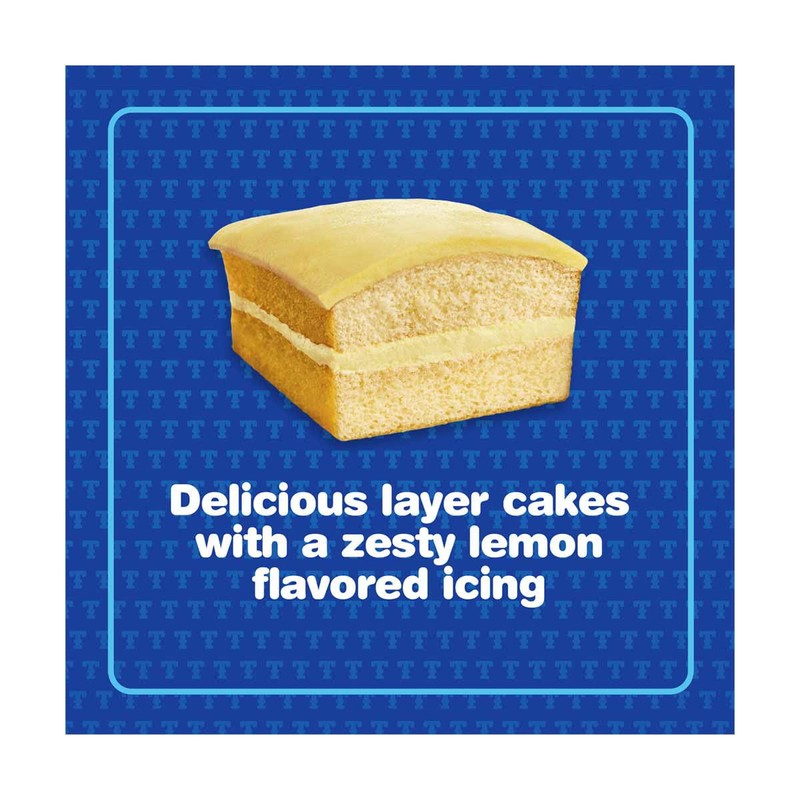 Tastykake Lemon Juniors Seasonal Edition Lemon Layer Cakes 12 oz
