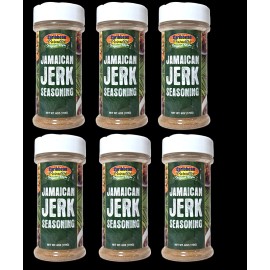 Caribbean Paradise Jamaican Jerk Seasoning by Caribbean Paradise - 6oz -  Select quantity - 6-pack