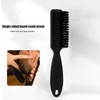 Portable Beard Brush, 1 Count Soft Bristle Hair Comb for