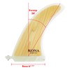 KONA SURF CO. Classic Single Longboard Fins