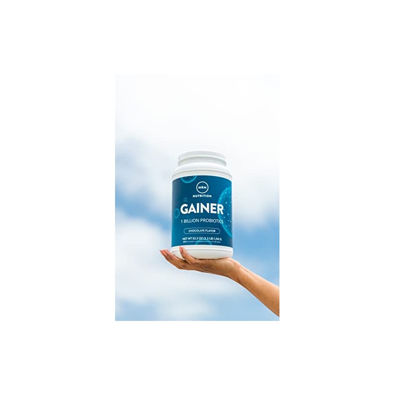 MRM Nutrition Gainer Protein with Probiotics + Postbiotics | Vanilla