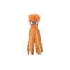 PixelShop Dog Squeaky Toys Octopus - No Stuffing Crinkle Plush