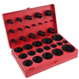Gueenky 419-Piece O Ring Set Diameter 3-50 mm, 32 Sizes Sealing Rings O Rings Seals, Nitrile Rubber O-Ring Set Seal Assortment Sealing Ring