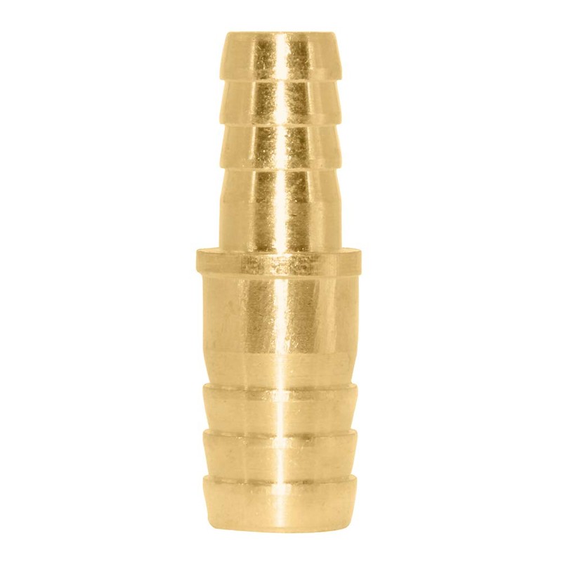 Beduan Brass Hose Barb Reducer, 3/4" to 1/2" Barb Hose