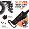 HPYGN Resistance Band, Exercise Bands with Handles, Workout Bands, Fitness