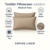 Empire Linens Toddler Pillowcase – 100% Cotton Soft Pillow Cover