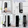 Keyless Door Locks with Keypads Door Knob, Mechanical Digital Code
