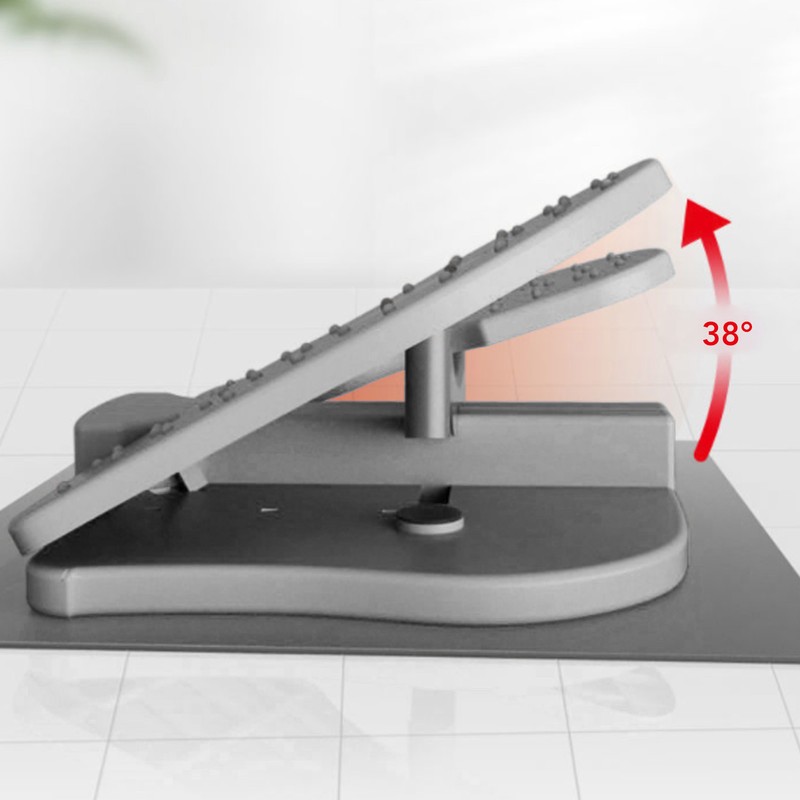 Foot Stepper Machine Reinforced Nylon Mini Stepper Trainer Quiet Folding