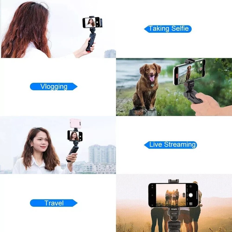 KingMa BM-MPH1 Vlog Selfie Tripod- W/Remote Control-Smartp