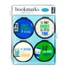 Funny Quote Bookmarks - JUST Clip IT! (4 Sets of