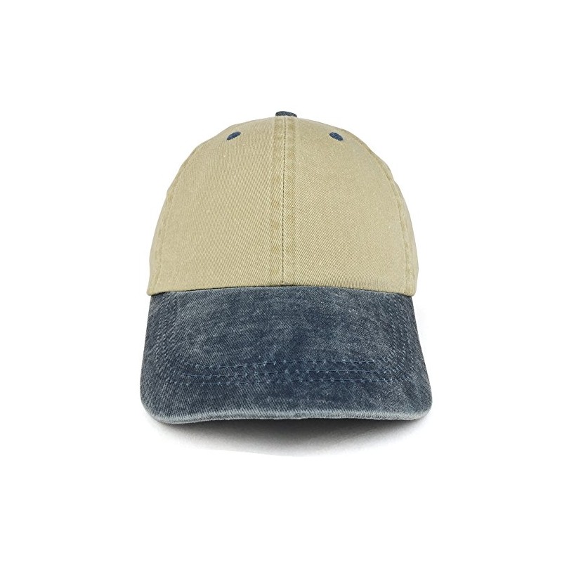 Armycrew Gorra Juvenil de Sarga de algodón Suave teñida con