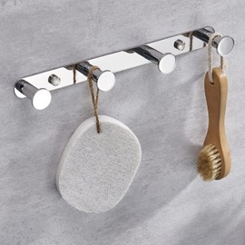 Lolypot Towel Hook, Bathrobe Hook, Wall Hook, Clothes Hook, 304 Stainless Steel, Wall Mount, Towel Holder, Bathroom and Kitchen Door Hook