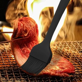 SADAT Basting Brushes, Heat-Resistant Silicone 2-Piece Set – BPA-Free, for Grilling, BBQ, Baking, Marinades, Sauces, Egg Wash brush, and Pastry Glazing, Dishwasher Safe