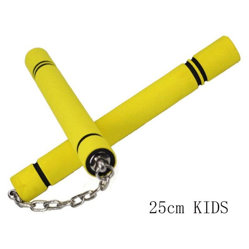 Fayscingo Foam Nunchucks Practical Portable Training Practice Nunchucks Martial Arts
