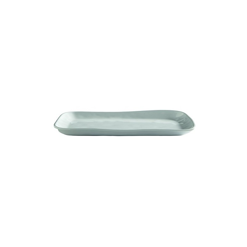 American Metalcraft CP12CL Rectangular Platter, Cloud, Crave Collection, 12-Inches
