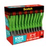 Scotch 5" Soft Touch Pointed Tip Kids Scissors, 12 Count