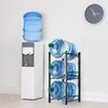 smusei 5 Gallon Water Bottle Holder 3 Tier Water Cooler