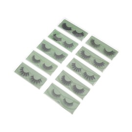 MERRYHAPY 10 Pairs Makeup False Lashes 10 Unique Styles Enhance Your Eyes for Daily Night Events