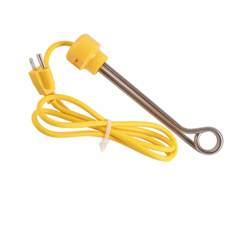 1000W Portable Stainless Steel Immersion Water Heater for Heating Coffee
