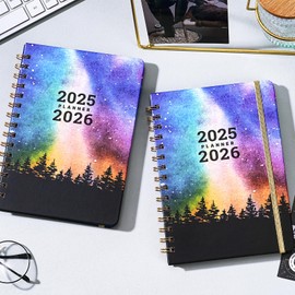 Planner 2025-2026 - Academic Planner 2025-2026 Daily Weekly and Monthly, July 2025 - June 2026, 6.4" x 8.5", Marked Tabs, Back Pocket, Perfect Daily Organizer