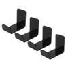 4pcs Headphone Hook Multipurpose Elegant Space Saving Wall Mounted Headphone