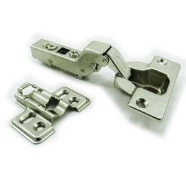 Dia 40mm 95° Clip-on tip-on Full Overlay Soft-Close Hydraulic Cabinet Hinge (Insert/Inset Style)