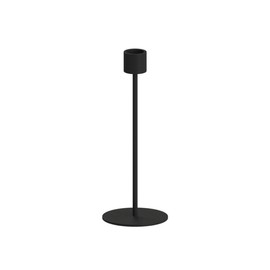 Candlestick 21cm Black