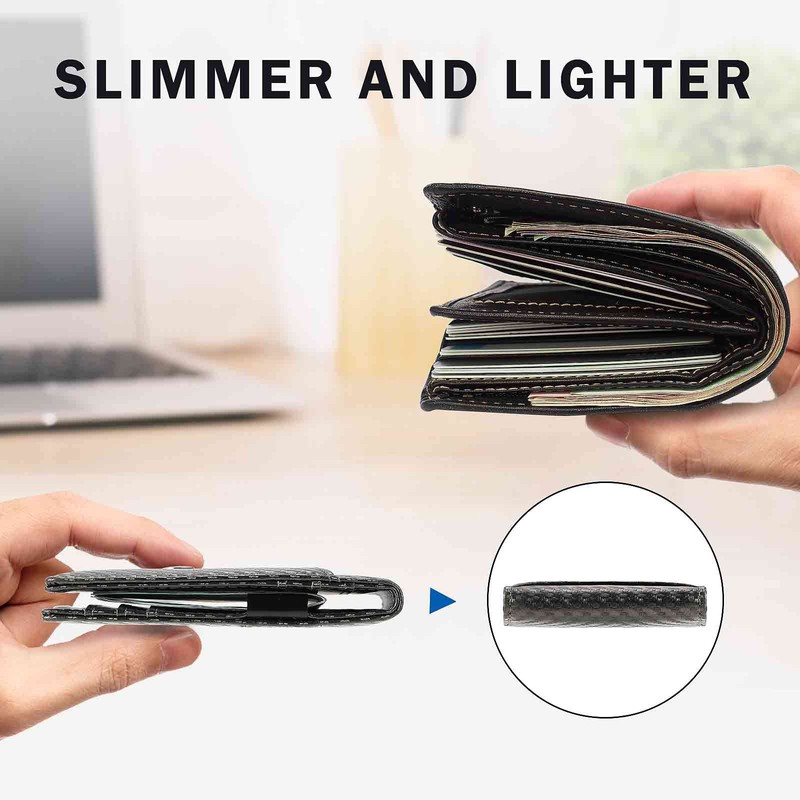Tipmile Money Clip Wallet for Men RFID Blocking Minimalist Slim