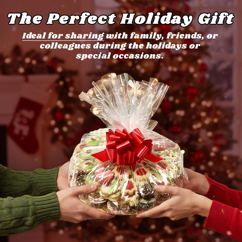 Best Cookies - 3 lb. Gourmet Christmas Cookies Platter with