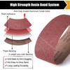 SATC 27PCS Sanding Belts 3x18" 40 60 80 120 150
