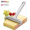 Westmark Germany Heavy Duty Stainless Steel Wire Cheese Slicer Angle