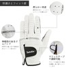 Tohills Golf Gloves Men's Left Hand,Made of Cabretta Leather Material,Comfortable