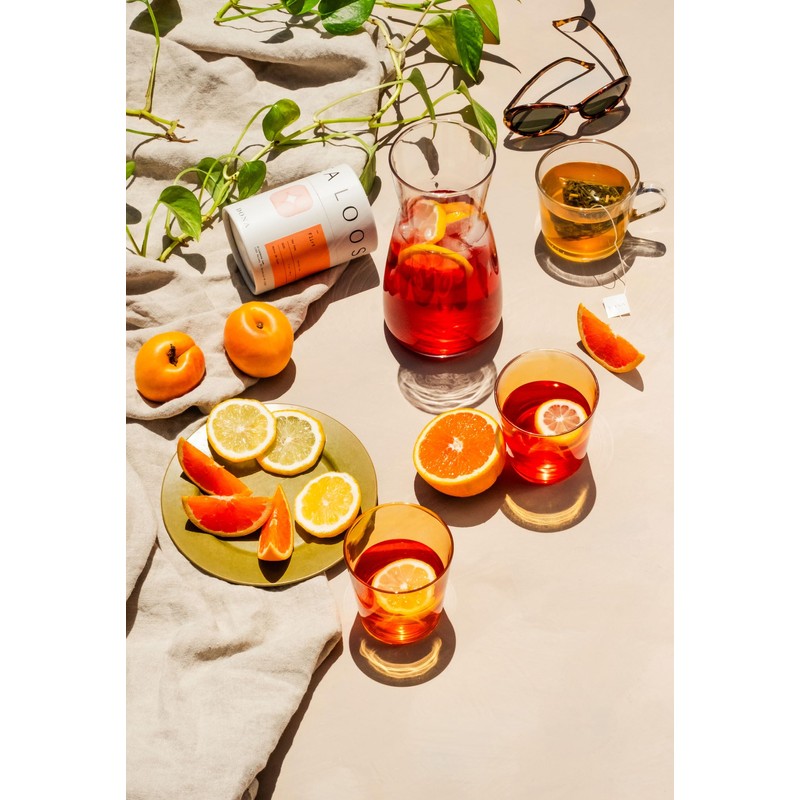 Dona single origin, premium blended teas conveniently packaged in plant-based