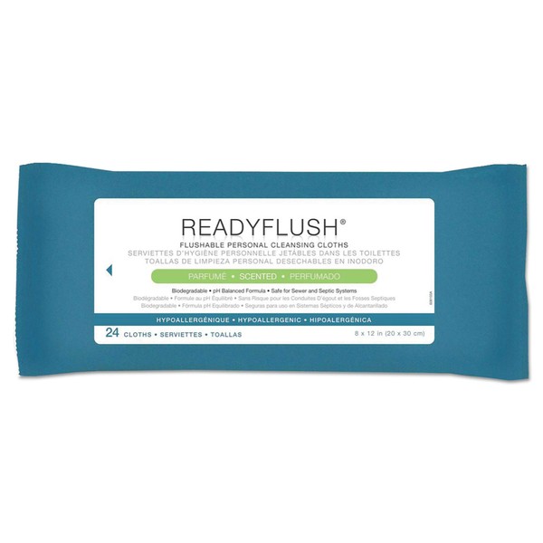 MSC263810 - Medline ReadyFlush Biodegradable Flushable Wipes