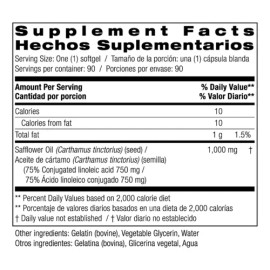 Aceite De Cártamo 1000 Mg 90 Softgels Bio Nutrition                                                                                                   