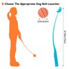 MRZMSZPET 27 Inch Dog Ball Launcher with 2.5 Inch Ball