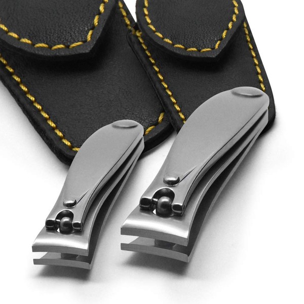 GERMANIKURE Professional Nail Clipper Set - Fingernail Clipper & Toenail