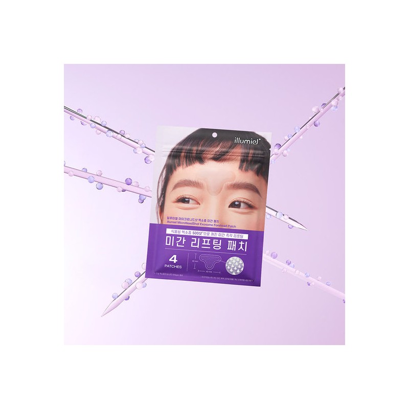 Illumiel Microneed Shot Glabella Lifting Patch (4 Sheets) / 일루미엘