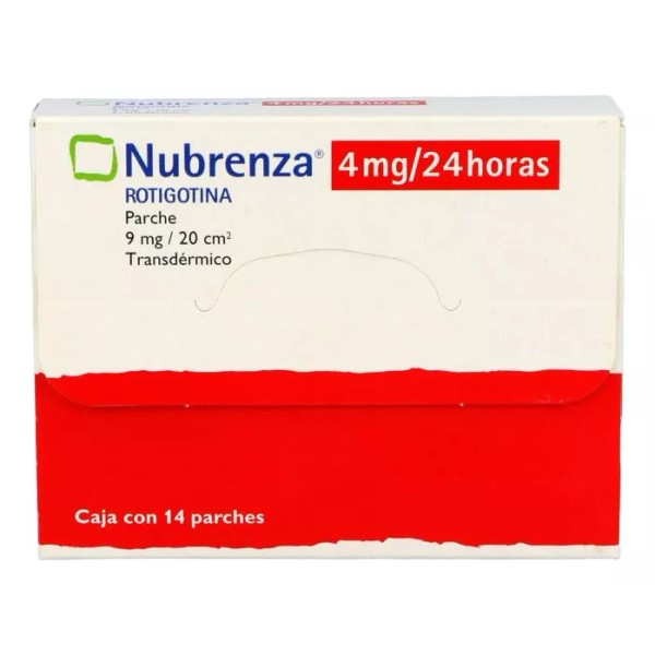 Nubrenza 4 Mg / 24 H Con 14 Parches