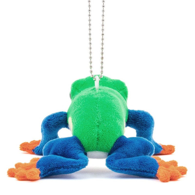 [COLORATA] Carolata Plush Mascot, Red-headed Frog (Realistic Amphibian / Chain