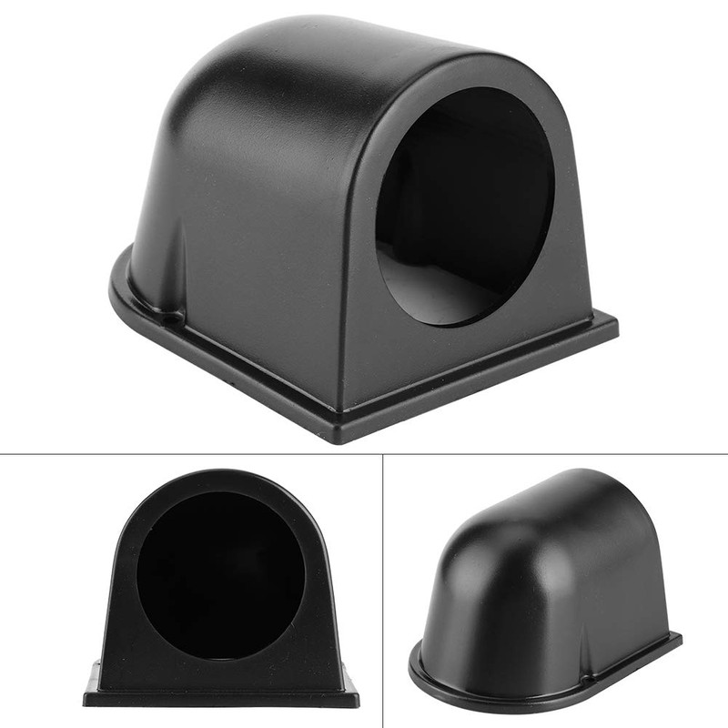 52mm 2in Single Hole Gauge Mount Holder Cup Universal Black