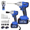 21V Brushless Impact Wrench 1/2 inch, 420N.m Torque Cordless Impact