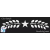 Stencils by Joanie Colonial STENCIL Willow Branch Leaf Star Prim