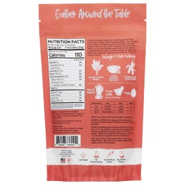 Classic Rolled Hotcakes Crepe Mix by American Table, Made with American-Grown Organic Wheat Flour & Pure Vanilla, French-Style, Non-GMO, Low Sugar, No Preservatives, Quick Prep, Makes 72 Crepes (14 oz, Pack of 3)